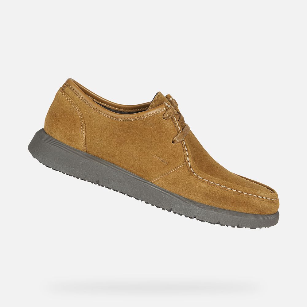 Sapatos Casuais Geox Homem Marrom - Errico - MPDUJ4153